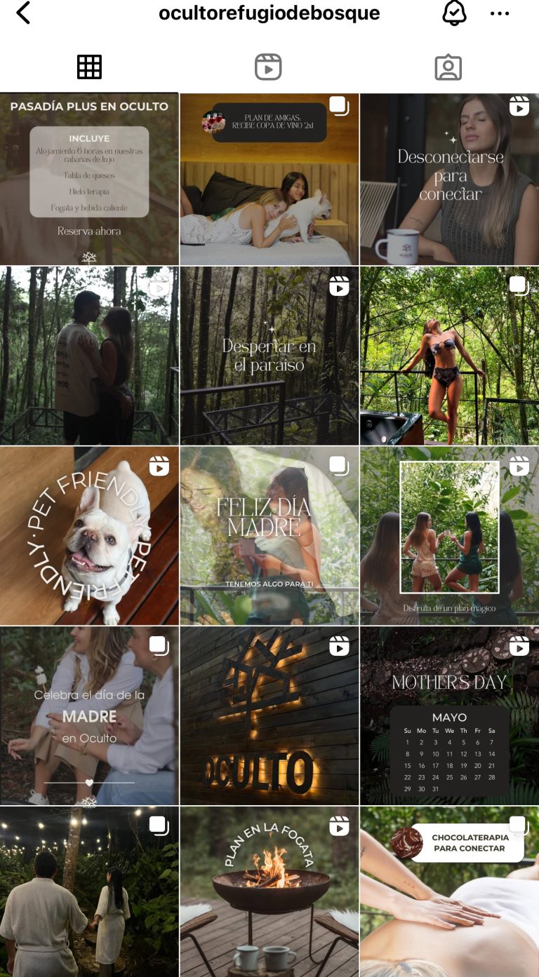 8 mercadeo instagram feed